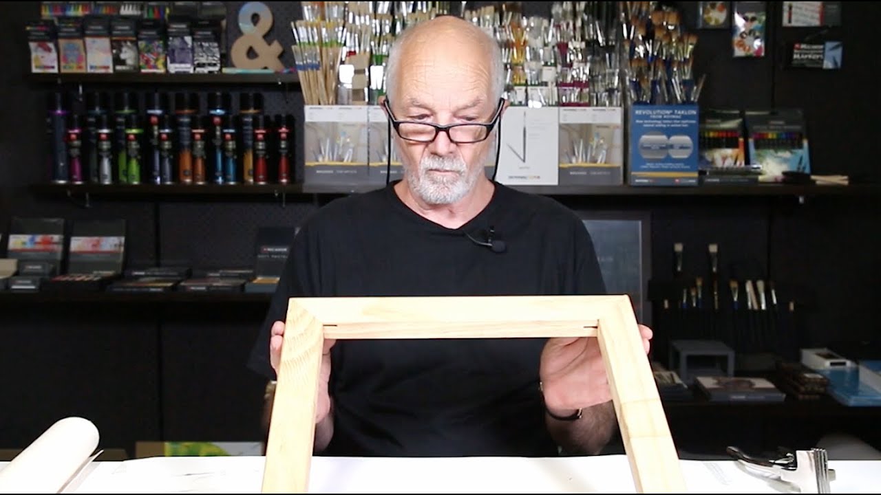Stretch Your Own Canvas with Marc Mamet
