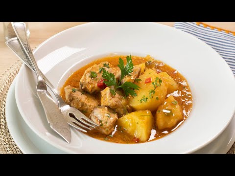 No te pases de cocción o lo secas. El mejor guiso de pescado. Marmitako de bonito