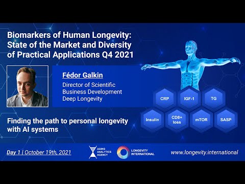 Biomarkers of Human Longevity Q4/2021 - Day 1- Fédor Galkin
