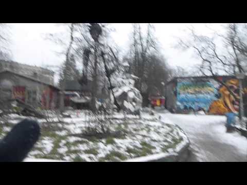 Backpacking in the Freetown of Christiania - February 2015