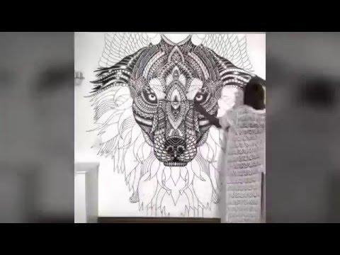 ► Time-lapse d'une fresque réalisée en 26 heures !