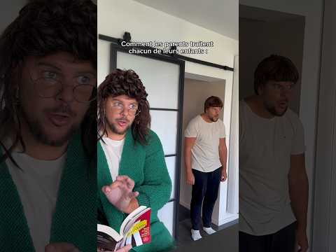 Bien sûr qu’on n’a pas d’enfant préféré 👀😂 #shorts #explore #relatable #comedy  #mattwaldy
