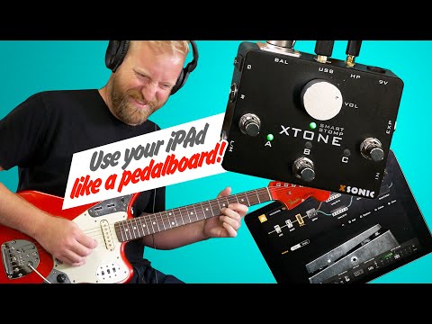 Use your iPad like a pedalboard - XTONE usb/midi interface - use with Bias Fx 2 , Midi guitar & MORE