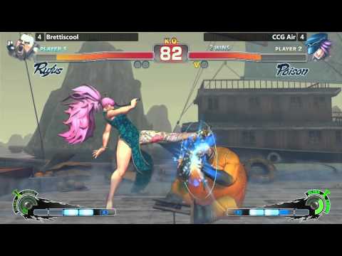USF4 @ NWM 7 - Team Cali vs Team PNW (5v5, $100/player) - Part 3 [720p/60fps]