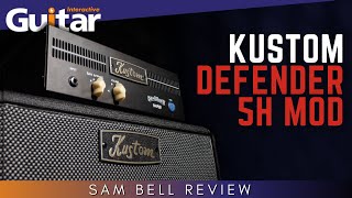 Video thumbnail for Kustom Defender 5H MOD | Review | Sam Bell by Guitar Interactive Magazine