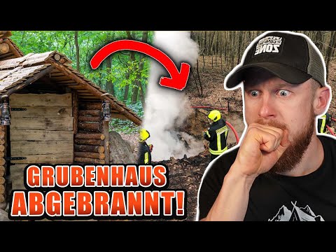 GRUBENHAUS KOMPLETT ZERSTÖRT! Brandstiftung bei den Naturensöhnen? | Fritz Meinecke reagiert