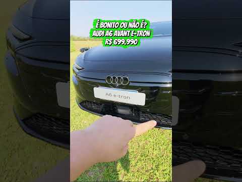 VALE R$ 700 MIL? Conheça o visual do novo Audi A6 Avant e-tron! 🚗💥