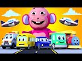 Wheels On The Vehicles Song Sing Along Kids Songs By AllBabiesChannel On Hooplakidz