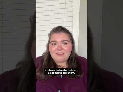 What is “domestic terrorism"?