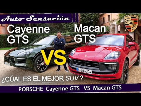 Comparativa Porsche Macan GTS 2022 vs Porsche Cayenne GTS 2022 . ¿Cúal es el mejor  SUV Porsche ?