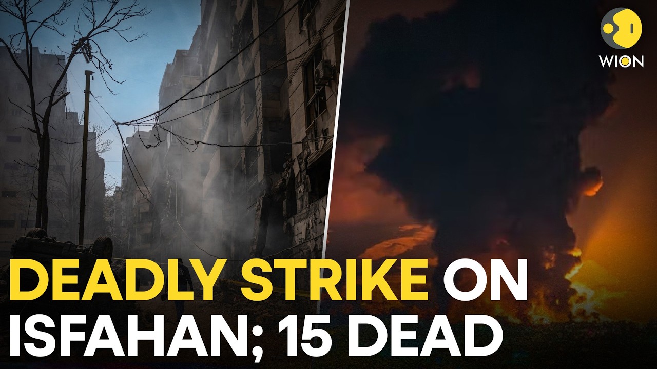 US-Iran War LIVE: Missile Attack on Isfahan Industrial Zone Leaves 15 Dead | WION