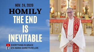 Download Lagu Nov. 24, 2020 | HOMILY | THE END IS INEVITABLE - Fr. Dave Concepcion Thumbnail