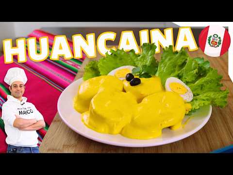 Cómo hacer PAPA A LA HUANCAÍNA |🇵🇪 Receta tradicional peruana