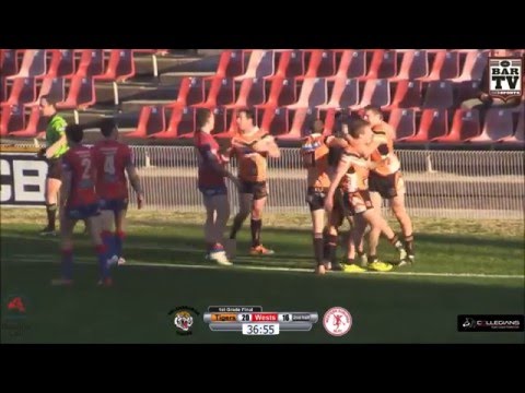 2014 ICRL Preliminary Final 1st Grade Highlights - Helensburgh Tigers v Wests Devils