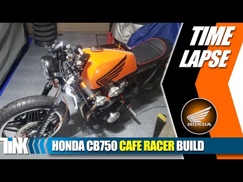 Honda CB750 Café Racer Build – Full Time-Lapse Transformation