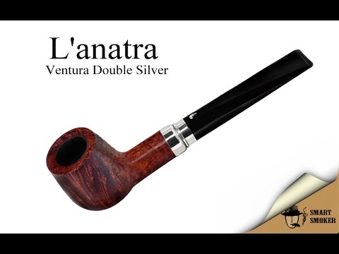 Курительная трубка L'anatra Ventura Double Silver