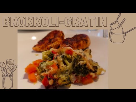 Brokkoli-Gratin🥦 So lecker und so einfach😍