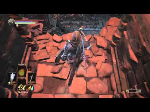 Dark Souls 3 - Estus Shard location in Demon Ruins.