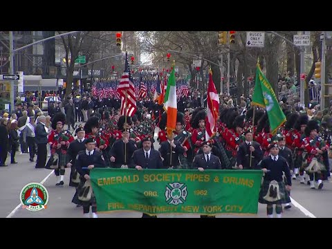 ICYMI: Watch the 2024 New York City Saint Patrick's Day Parade