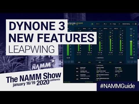 DynOne 3 Dynamics Processor by Leapwing Audio | New Features NAMM 2020