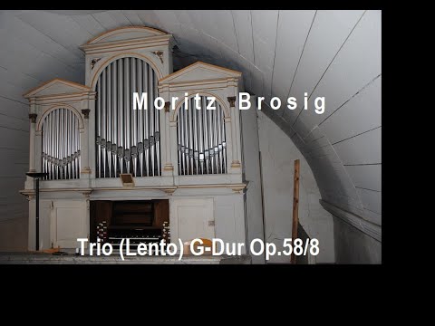 Moritz Brosig (1815 - 1887) - Trio (Lento) G-Dur Op.58/8