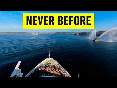 TIMELAPSE: Queen Anne STUNNING 1str Arrival in Sydney.