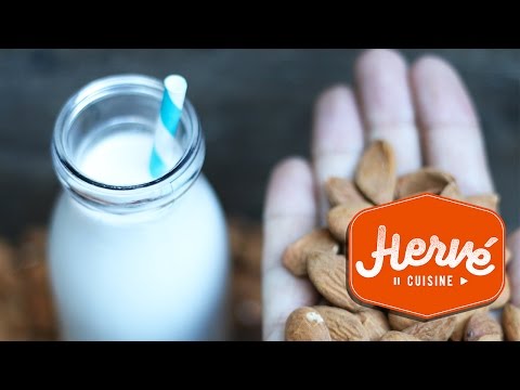 Astuce cuisine : faire du lait d'amande maison (lait végétal sans lactose)