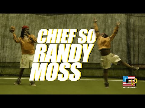 Chief Keef Play a game of Football with Lil Gnar and fans