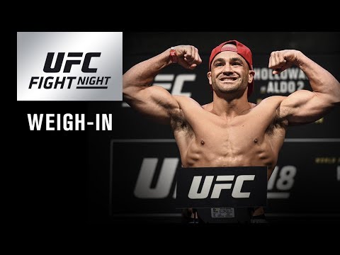 Revoir la pesée de l'UFC on FOX 30