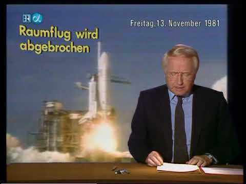 ARD Tagesschau vom 13.11.1981 - Shuttle STS-2 Pannen