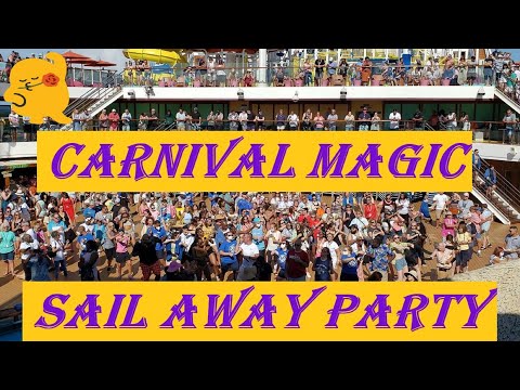 Carnival Magic - Sail Away Party - CD Simon London & DJ Renzo - 5/1/22
