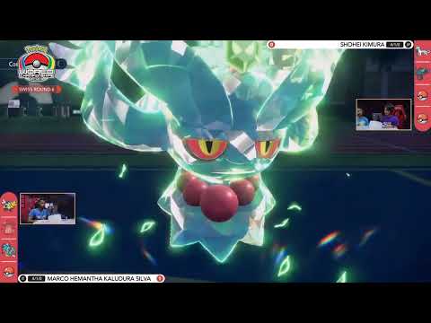 ポケモンWCS2023 - Marco Hemantha kaludura Silva選手 vs Shohei Kimura選手【ポケモンワールドチャンピオンシップス2023ゲーム部門マスターリーグ】