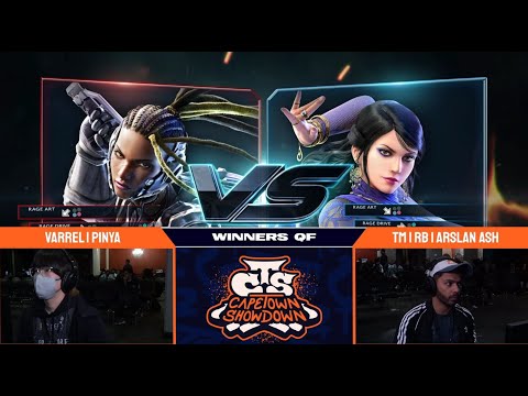 Winners QF | Arslan Ash vs Pinya - Cape Town Showdown 2023 - Tekken 7