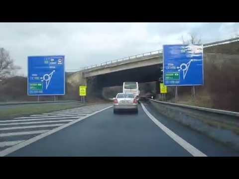 Czech German border (Lovosice Pirna) - D8 - I8 - R63 - D8 - A17