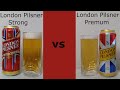 London Pilsner Premium Vs London Pilsner Strong India