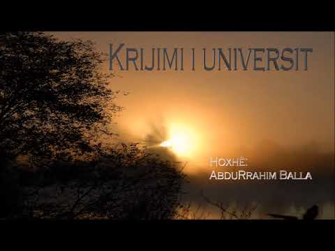Krijimi i universit - Hoxhë: AbduRrahim Balla
