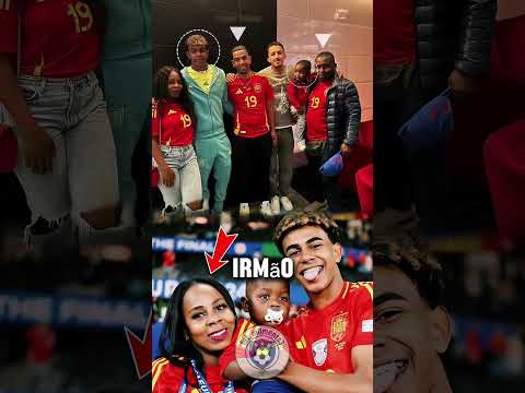 A mãe de Lamine Yamal explicou por o irmão dele tem a pele mais escura #viral #futebol