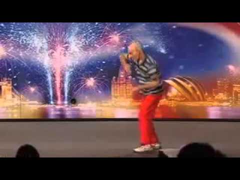 Dziadek tańczy breakdance w brytyjskim mam talent