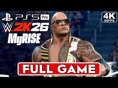 WWE 2K26 MyRise Gameplay Walkthrough FULL GAME [4K 60FPS PS5 PRO] - No Commentary
