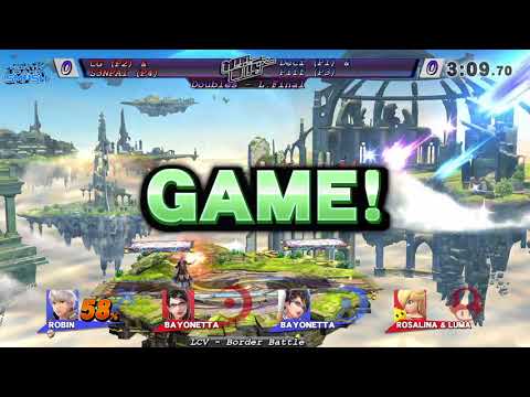 LCV Border Battle - Smash 4 Doubles LF - S3NPAI & CG vs. Deci & Piff