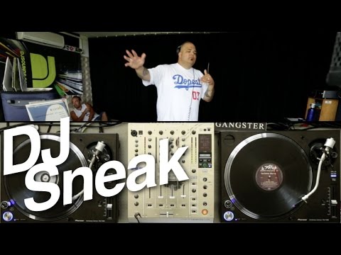 DJ Sneak live 90s mix on vinyl - DJsounds Show 2014