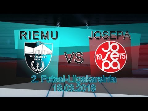 18.03.2018 Riemu - JoSePa klo 18.30 2. Futsal-Liigakarsinta