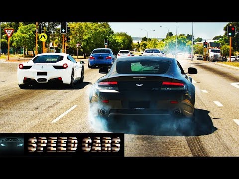INSANE Illegal Street Burnouts With Powerful Acceleration And Exhaust Sound