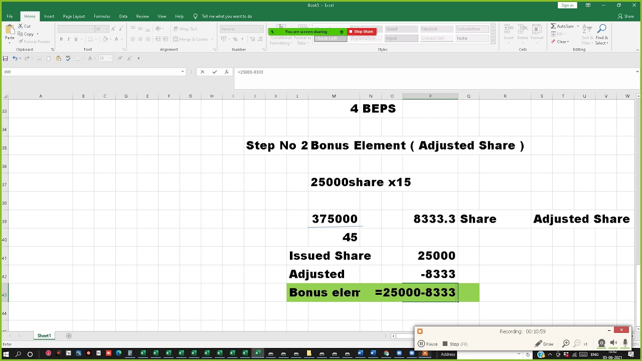 IAS 33 Lecture 3 Diluted EPS ESOP #IFRS#ACCA