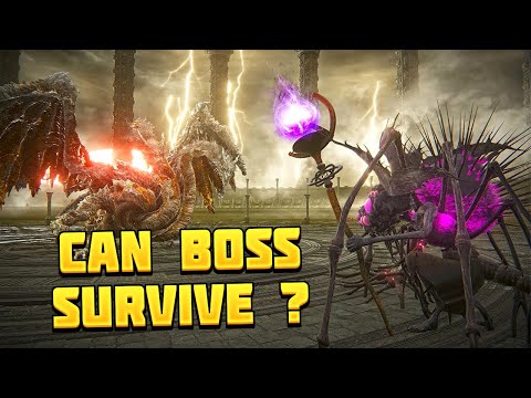 The Battle Between Ant Queen VS Bosses is Insane!! - Elden Ring Custom Battles