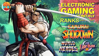 Electronic Gaming Monthly's Top 20 Samurai Shodown, World Heroes & Last Blade Games
