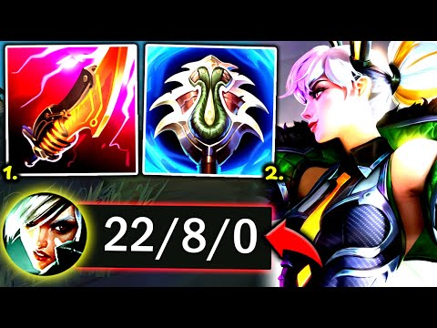 RIVEN TOP NEEDS NO TEAM TO 1V9! (FULL LETHALITY) - S14 Riven TOP Gameplay Guide