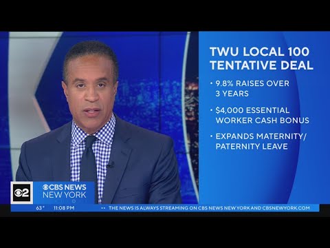 MTA, Transit Workers Union reach tentative deal