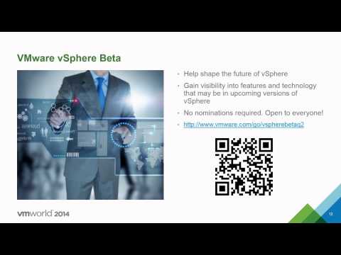 VMworld 2014 INF1502 - What's New in vSphere?