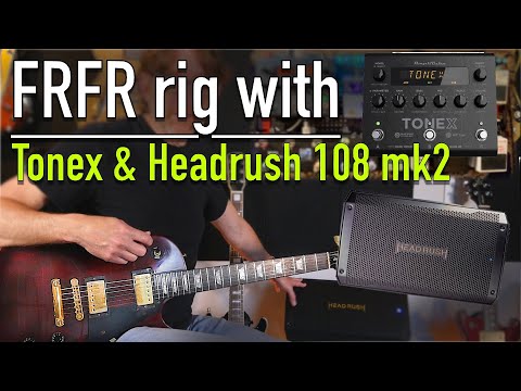 Tonex Pedal + Headrush 108 Good Solid FRFR setup - Gig Rig